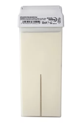 Alveola Waxing Hintőporos gyantapatron 100ml széles fej
