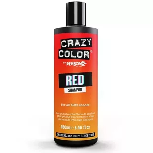 Crazy Color Színezett Hajsampon Red - Vörös 250ml