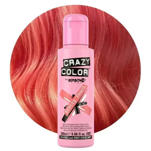 Crazy Color hajszínező 100ml No.81 - Pretty Peach