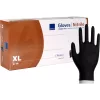 Nitril vizsgáló kesztyű - fekete XL 100db (púdermentes)