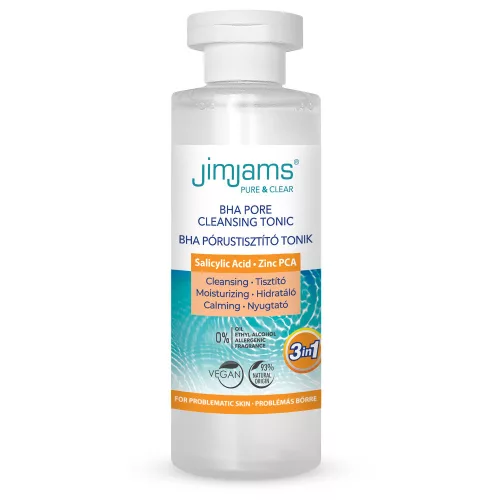 JimJams Pure & Clear BHA Pórustisztító tonik 200ml