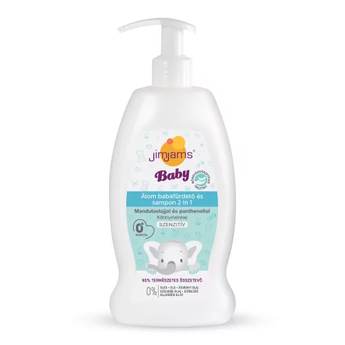 JimJams Baby Álom babafürdető és sampon 2in1 400ml