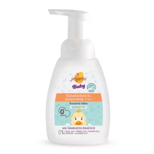 JimJams Baby Babafürdető és samponhab 3in1 250ml