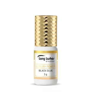 Long Lashes Luxury Power Black műszempilla ragasztó 5ml