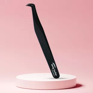 Long Lashes 90 fokos Volume Pro szempilla csipesz –fekete