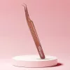 Long Lashes Pro Fiber Volume csipesz - Keskeny fejű, Bronz