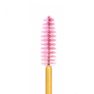 Long Lashes szempillafésű arany-rózsaszín 25db/csomag