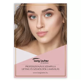   Long Lashes Plakát Szempilla Lifting és Szemöldök Laminálás