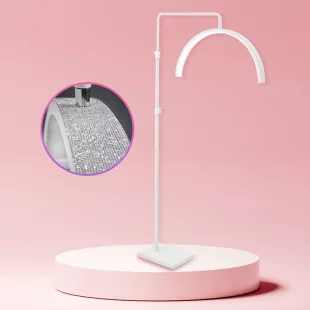 Long Lashes Luxury Moon Pro szempillás lámpa -fehér