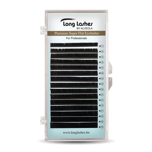 Long Lashes Premium Super Flat műszempilla D / 0,15 - 8mm