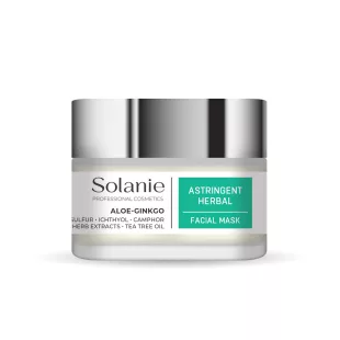 Solanie Gyógynövényes összehúzó arcpakolás 50ml