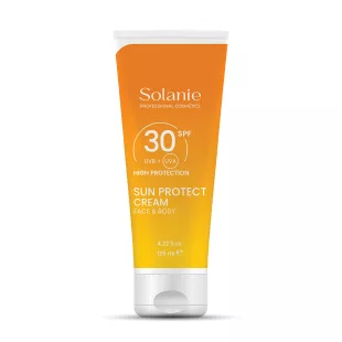 Solanie SPF30 napozókrém arcra és testre 125 ml