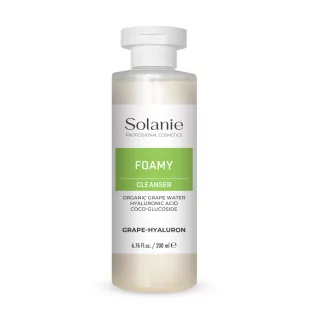 Solanie Szőlő-hialuron habzó lemosó gél 200 ml