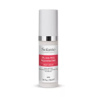 Solanie AHA peel bőrfiatalító éjszakai krém  30 ml
