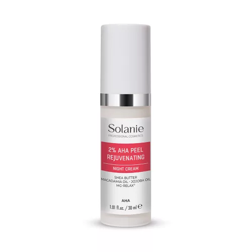 Solanie AHA peel bőrfiatalító éjszakai krém  30 ml