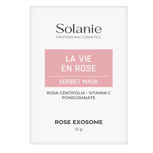 Solanie La Vie En Rose Sorbet maszk 15gr