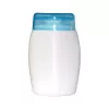 Flakon fehér, kék kupakkal 100ml