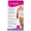 X-Epil Prémium lágy gélgyantacsíkok érzékeny bőrre testre 20db