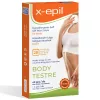 X-Epil Hipoallergén gélgyantacsíkok testre - 40db