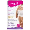 X-Epil Prémium lágy gélgyantacsíkok érzékeny bőrre testre - 12db