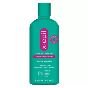 X-Epil Érzéki síkosító gél Natural Sensitive 100ml