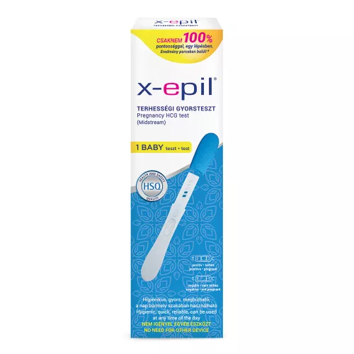 X-Epil Terhességi gyorsteszt pen 1db - exkluzív