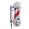 Barber ezüst világító borbély belső cégér