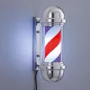 Barber ezüst világító borbély belső cégér