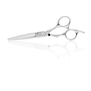Lameo Elite E4 Cobalt Offset fodrászolló 6" ezüst