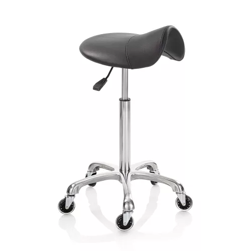 Roller Pro Elité Comfort Sadlle L nyeregszámoly króm talppal