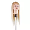 Babafej hosszú, valódi szőke hajjal - 55cm Szőke