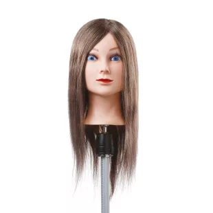   Babafej hosszú fehérje alapú szintetikus hajjal - 50cm  Szín 6