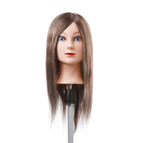Babafej hosszú fehérje alapú szintetikus hajjal - 50cm  Szín 6