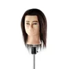 Babafej valódi hosszú hajjal