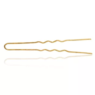 Hair Care hullámos hajtű szőke hajhoz 7cm 250db
