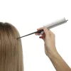 Hőálló karbon melírfésű beépített rögzítőcsipesszel 27 cm