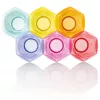Color Master szivárvány csatlakoztatható festő tál készlet 6db