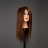 Babafej extra hosszú, valódi hajjal - 45/50 cm Szín 5