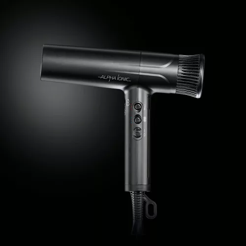 Sthauer Alpha Ionic Black Professzionális Ionos Hajszárító